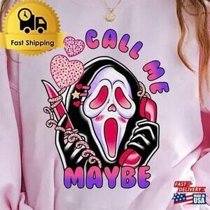 Ghostface Scream Call Me Maybe Horror Parody Unisex T-Shirt
